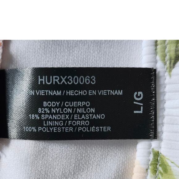 Hurley Malia Adjustable Bikini Top Size Medium and Moderate Bottom Size Large - Picture 5 of 9